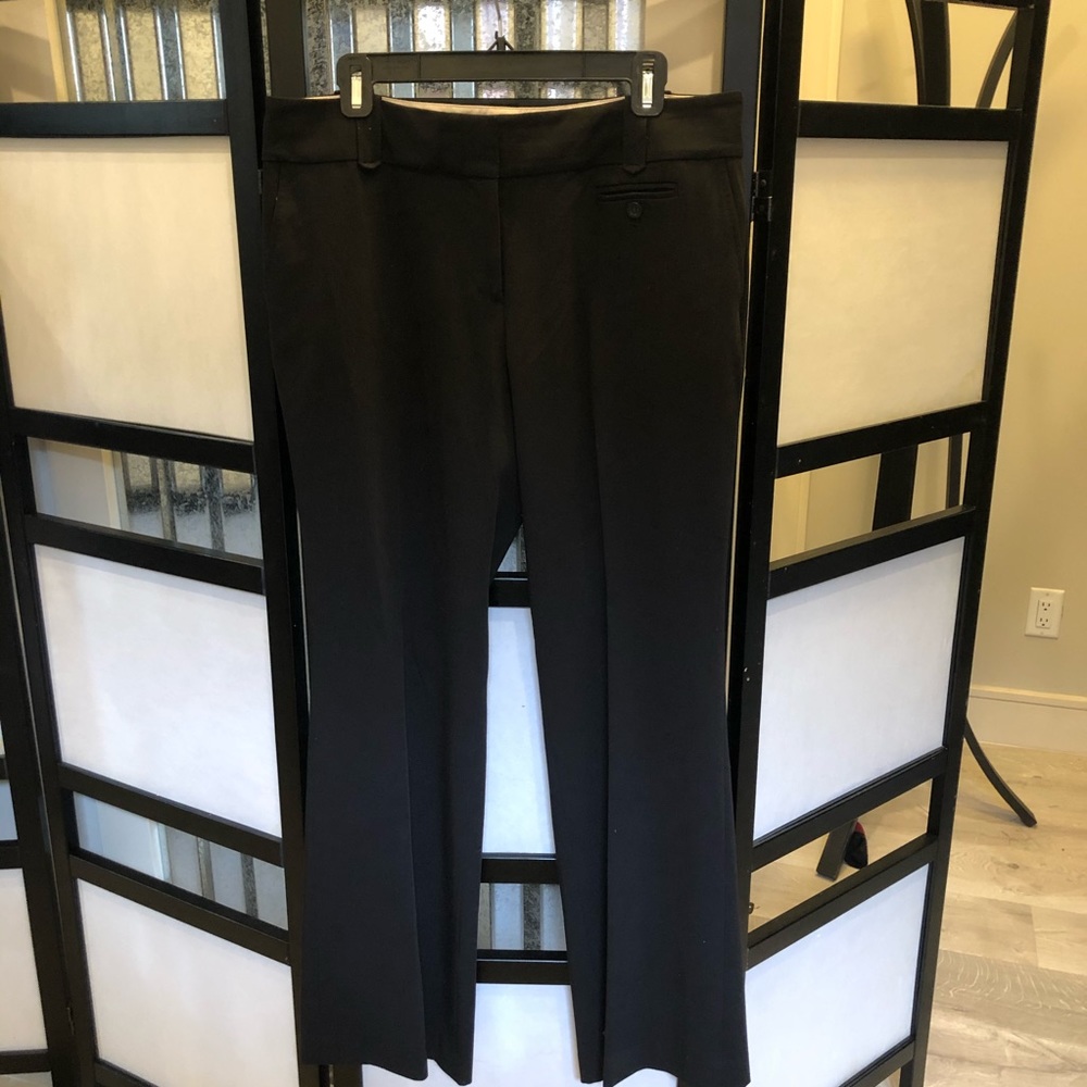 Ann Taylor LOFT Julie black pants 12